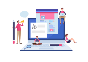 copywriter and a content writer