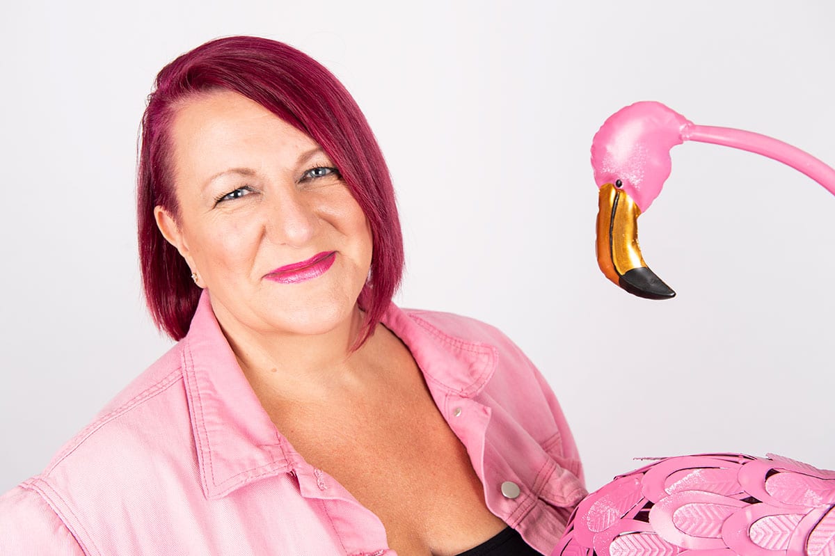 Claire Taylor - Raspberry Flamingo TM