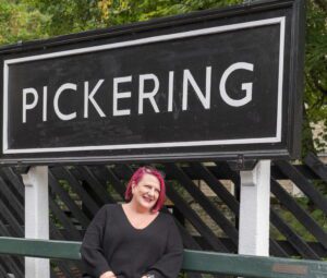 Claire At Pickering Station